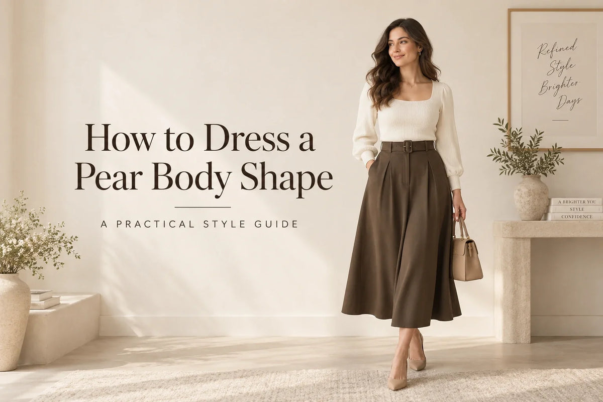 How to Dress a Pear Body Shape: A Practical Style Guide