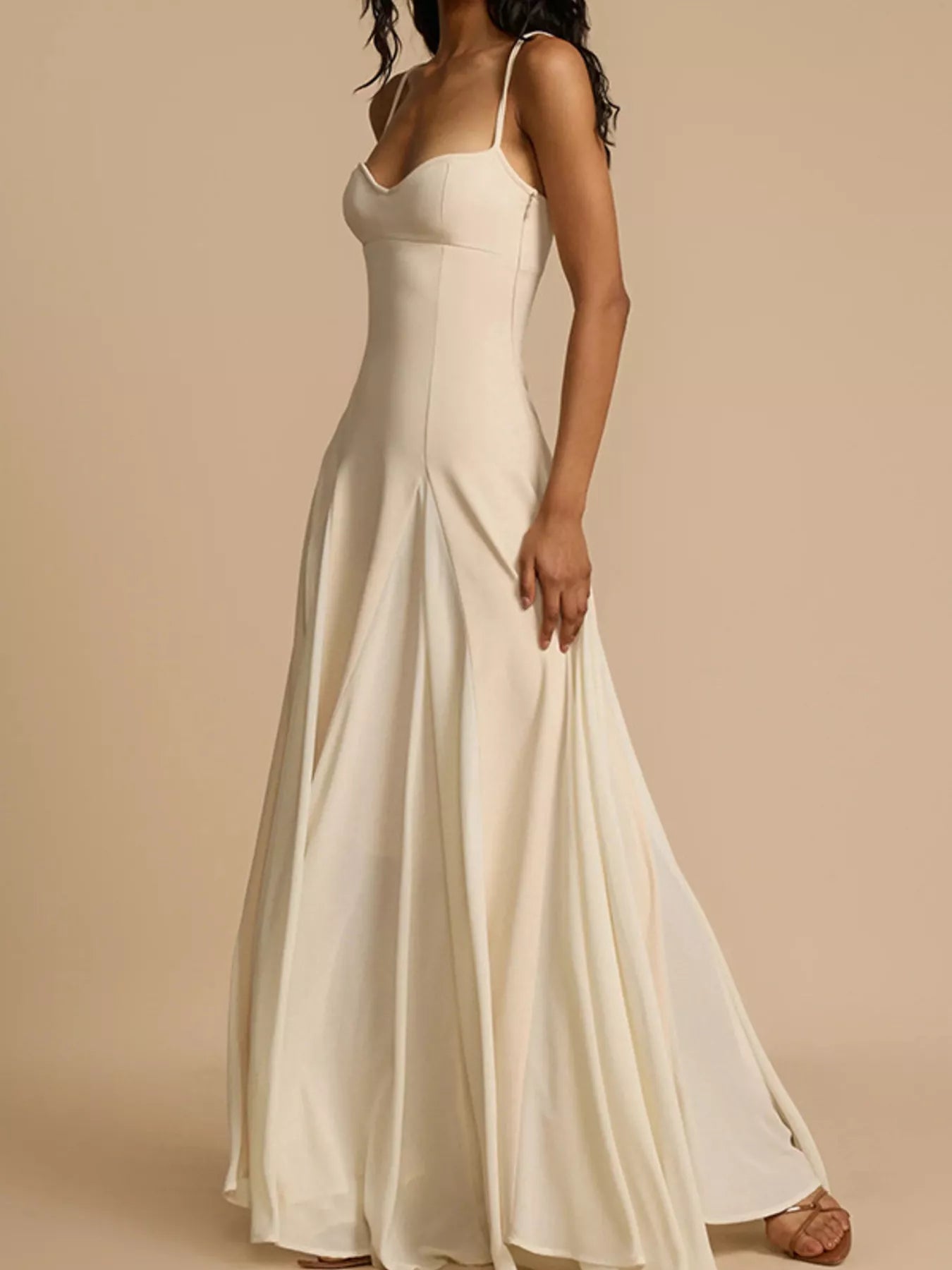 Vestido largo fluido