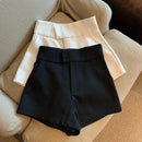 High Waist Suit Short