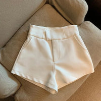 High Waist Suit Short