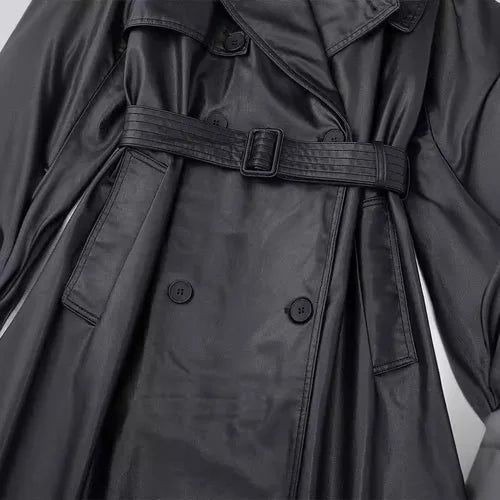 Oversized Long Waterproof Trench Coat