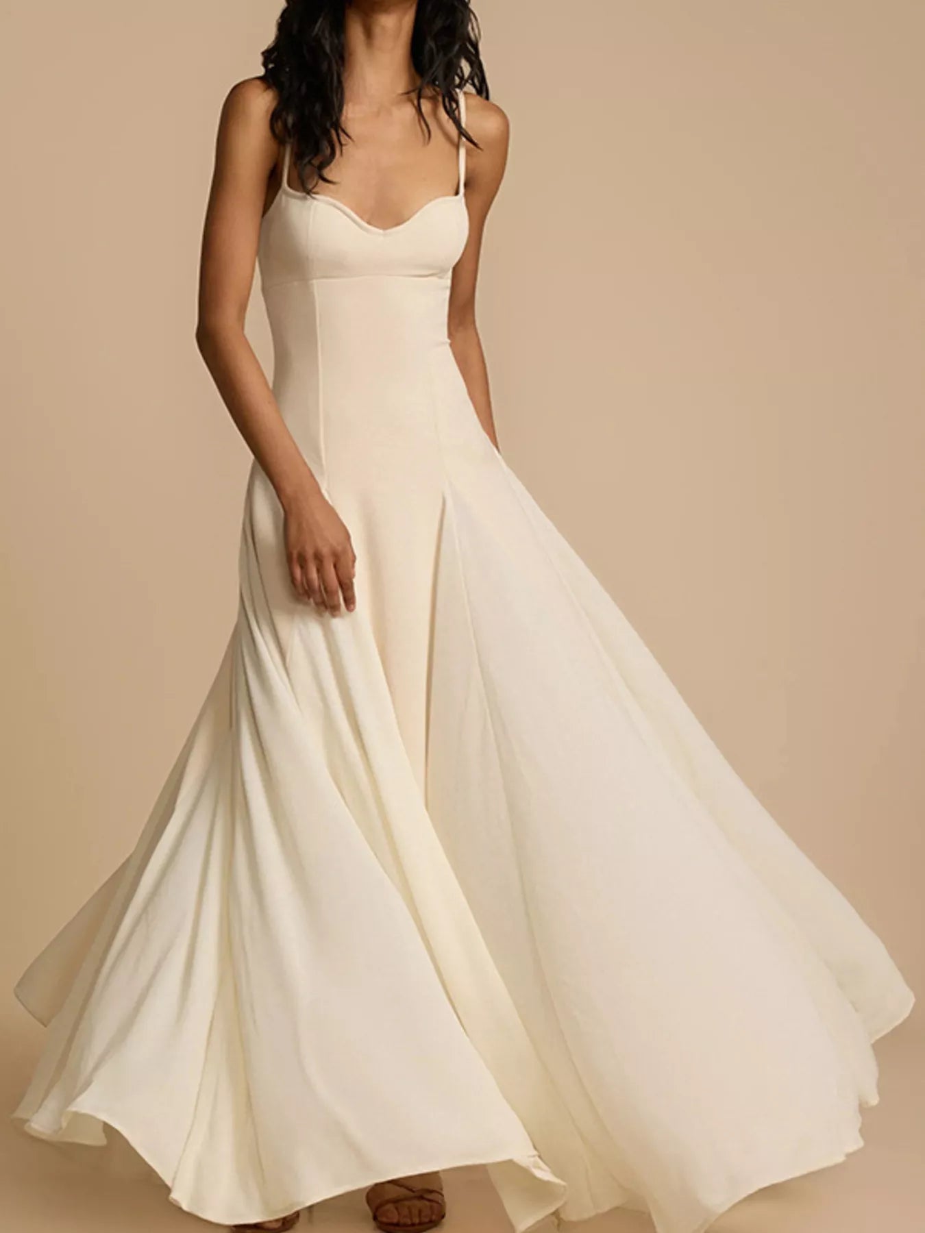 Vestido largo fluido