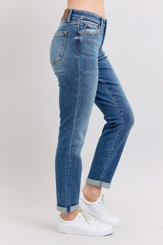 Mid Rise Skinny Jeans Plus Size Denim